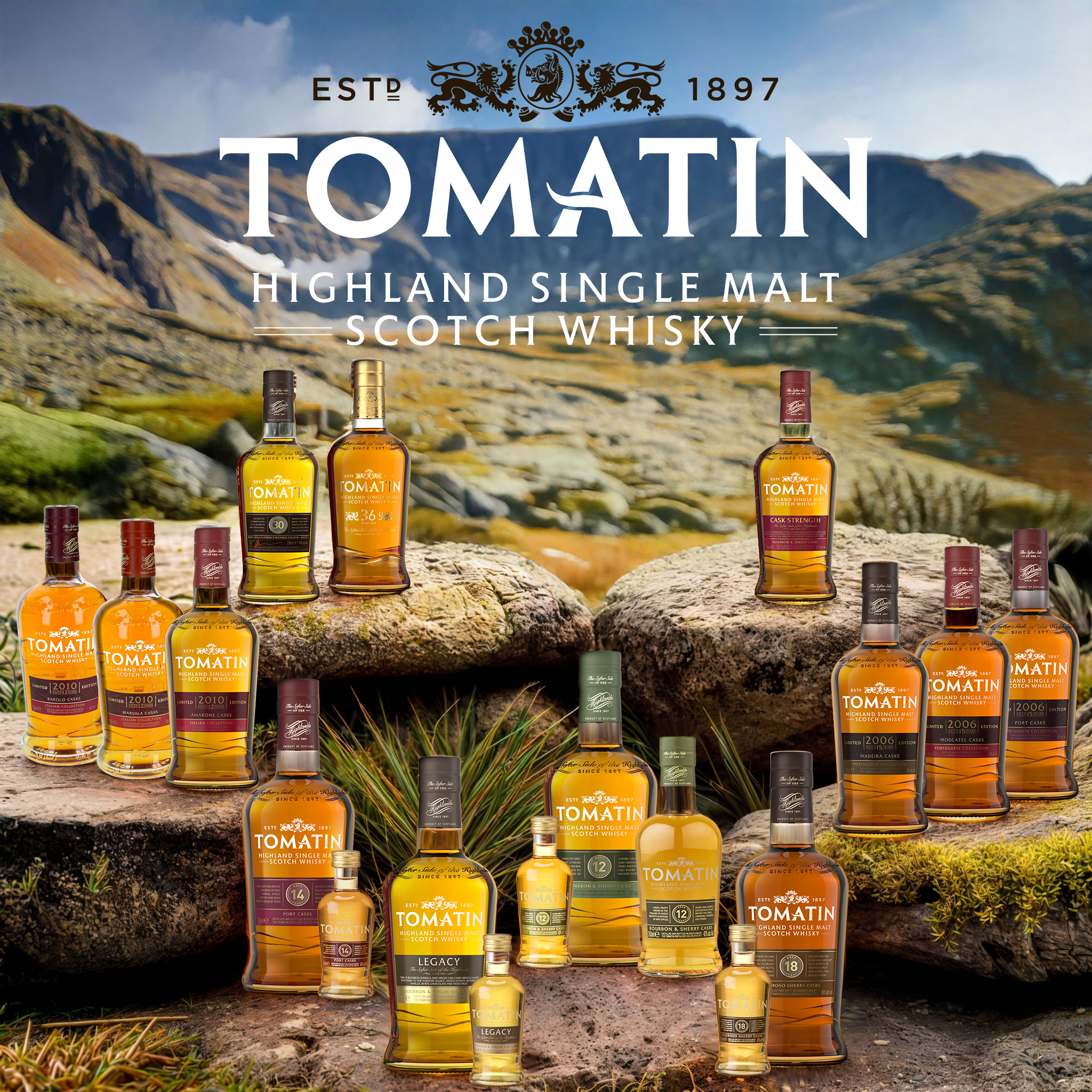 Виски Tomatin: История и Уникальные Коллекции