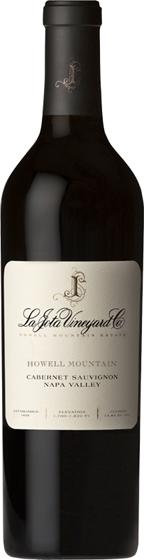 LA JOTA CABERNET SAUVIGNON NAPPA VALLEY Howell Mountain