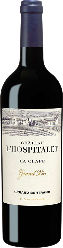 Château l’Hospitalet La Clape Grand Vin rouge, Gérard Bertrand