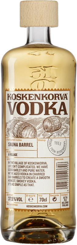 Koskenkorva Sauna Barrel