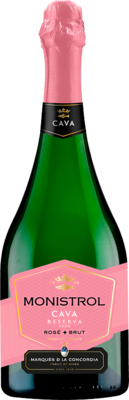 Cava Reserva Brut Rosé, Monistrol