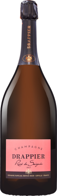 Champagne Drappier,  Rose de Saignee Brut MAGNUM